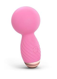 Розовый мини-wand вибратор Itsy Bitsy Mini Wand Vibrator