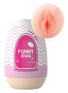 Мастурбатор-яйцо Funny Egg с входом вагиной
