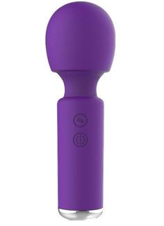 Фиолетовый перезаряжаемый мини-wand Intimate Wand