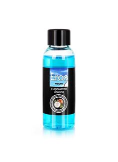 Массажное масло Eros Tropic с ароматом кокоса (50 мл)