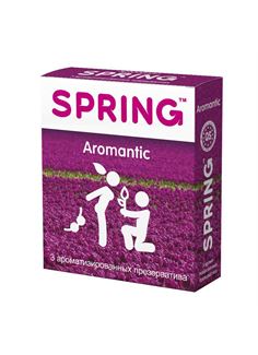 Ароматизированные презервативы SPRING AROMANTIC (3 шт)