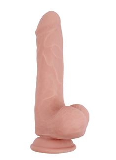 Телесный фаллоимитатор реалистик Mr Dixx 7.9" Dual Density Dildo (20 см)