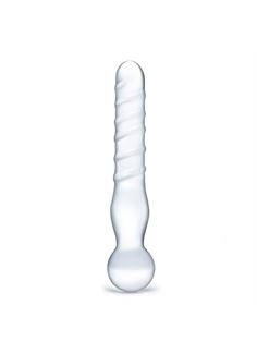 Стеклянный спиральный жезл Joystick (20 см)