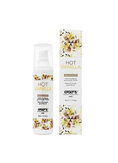 Разогревающее массажное масло с ароматом ванили Gourmet Hot Vanilla (50 мл)