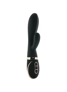 Черный вибратор кролик Dual Stim Rabbit Vibrator