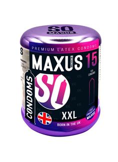 Презервативы Maxus XXL увеличенного размера (15 шт)