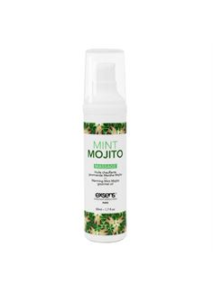 Разогревающее массажное масло с ароматом мохито Gourmet Mint Mojito (50 мл)