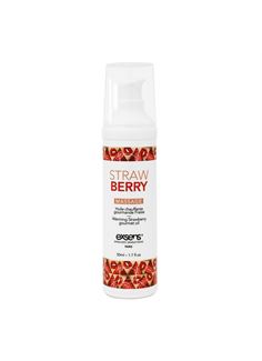 Разогревающее массажное масло с ароматом клубники Gourmet Strawberry (50 мл)
