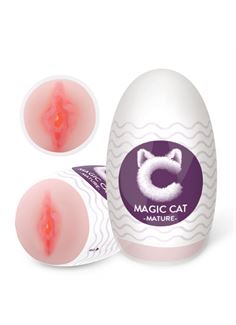 Компактный мастурбатор-вагина MAGIC CAT - MATURE