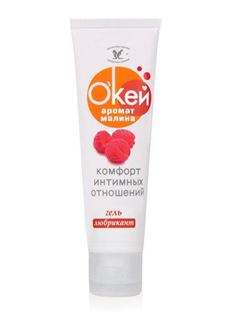 Гель-лубрикант Окей с ароматом малины (50 гр)