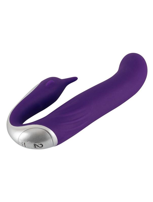 Фиолетовый вибратор Sweet Smile Purple Vibrator Hands-Free