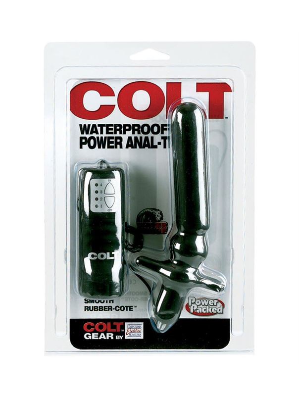 Анальный вибратор Waterproof Power Anal-T (10,25 см)