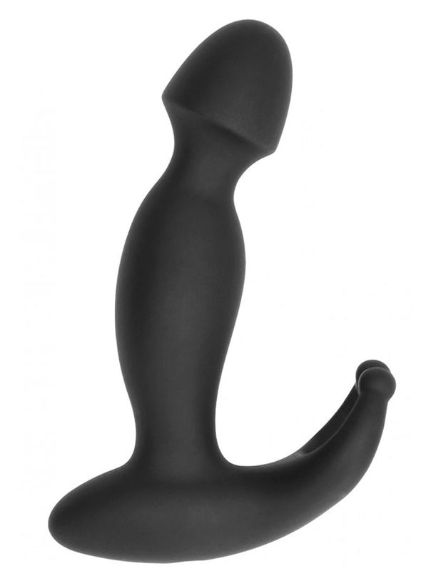 Черный массажер простаты N 65 P-Spot Vibrator (13,5 см)