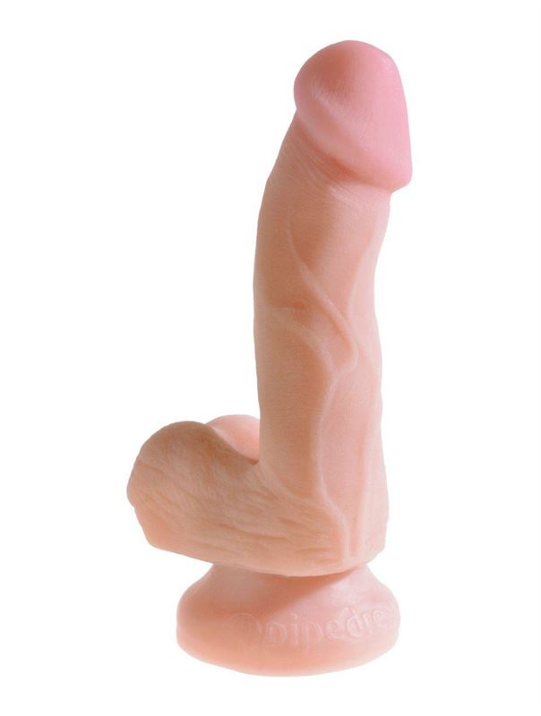 Реалистичный фаллоимитатор Dual Density 6.5 Cock with Balls