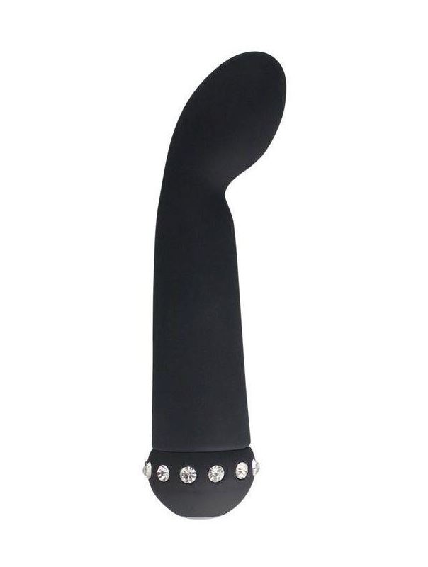 Черный вибратор SPARKLE SUCCUBI BLISS G VIBE (14,2 см)