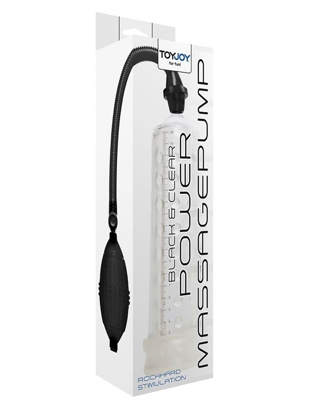 Прозрачная вакуумная помпа POWER MASSAGE PUMP