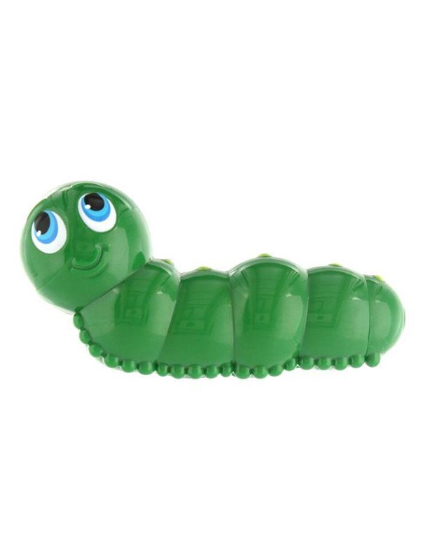 Вибратор-гусеница I Rub My Wormie Green