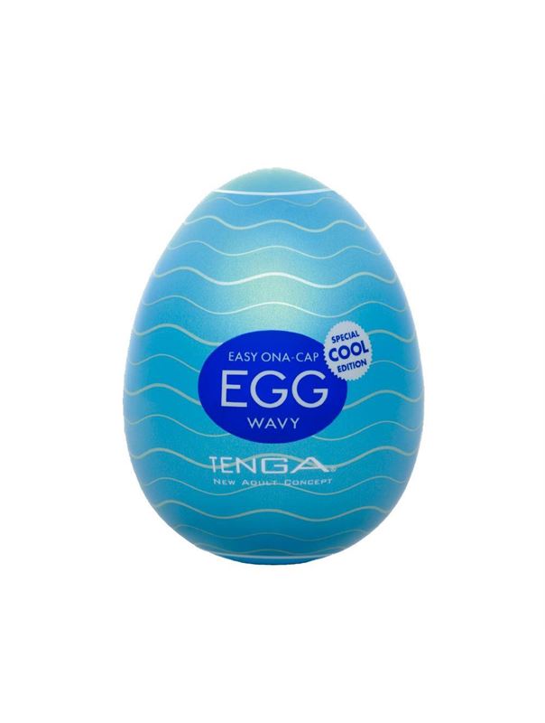 Мастурбатор-яйцо с охлаждающей смазкой Tenga - COOL EGG