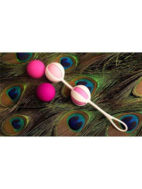 Розовые вагинальные шарики Geisha Balls 2