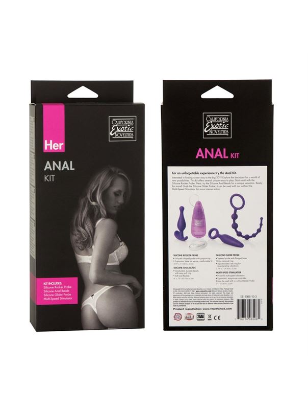 Женский набор для анальной стимуляции Her Anal Kit