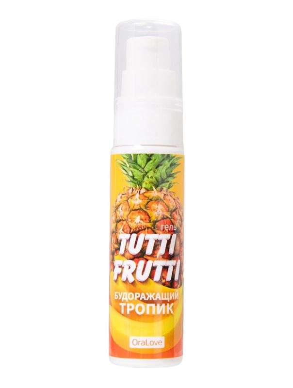 Гель-смазка Tutti-Frutti со вкусом тропических фруктов (30 гр)