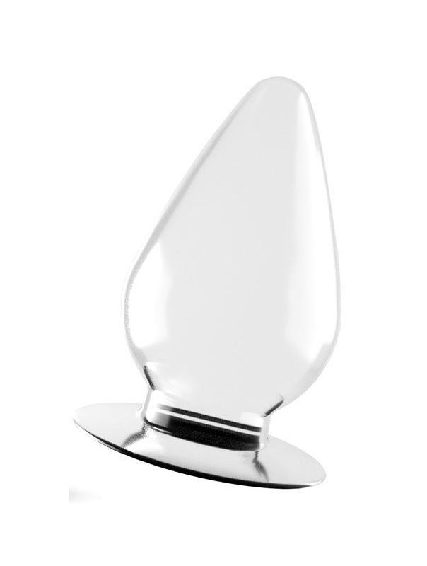 Прозрачная анальная пробка Flawless Clear Anal Plug 4.5" (11,5 см)