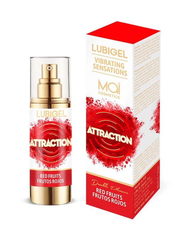 Интимный гель LUBIGEL с эффектом вибрации и фруктовым ароматом (30 мл)