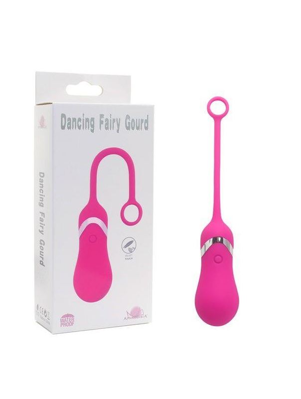 Розовое виброяичко Dancing Fairy Gourd