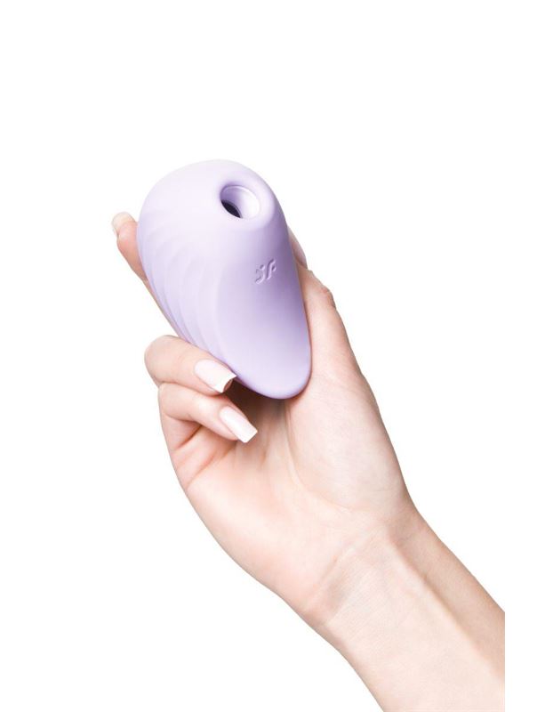 Сиреневый вакуум-волновой стимулятор клитора Satisfyer Pearl Diver