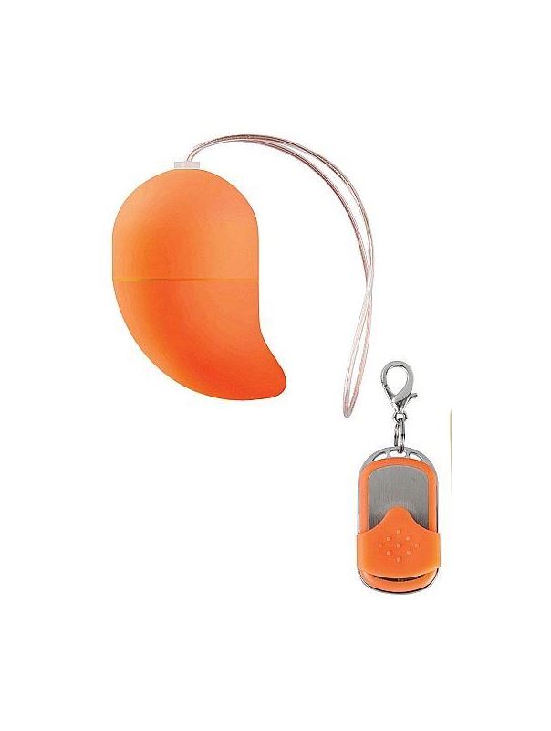 Оранжевое виброяйцо G-spot Egg Small