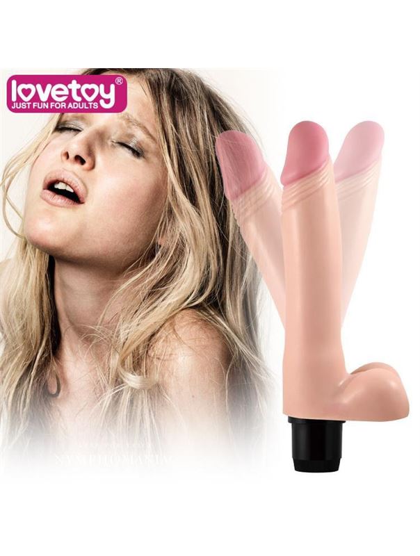 Гнущийся вибратор реалистик Real feel Flexi Vibrator (22,5 см)