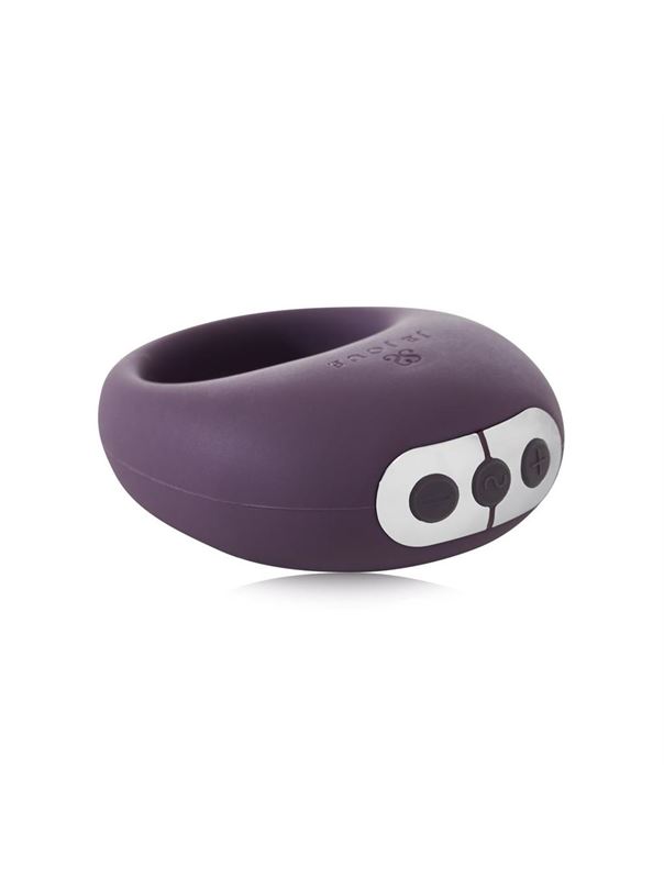 Фиолетовое эрекционное кольцо Mio Vibrating Ring с вибрацей