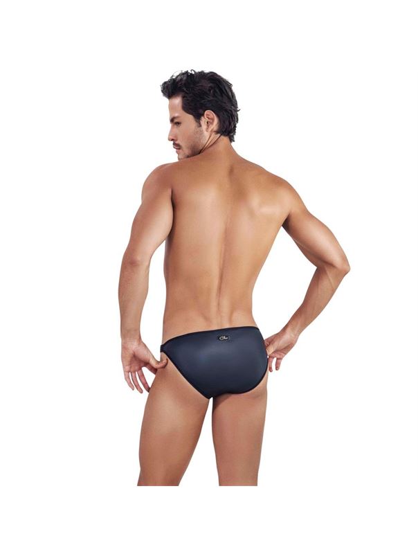 Черные мужские трусы-брифы с декоративным пояском Misty Brief
