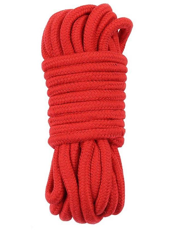 Красная верёвка для любовных игр (10 м)