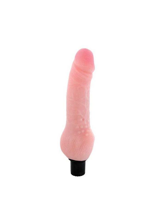 Вибратор телесного цвета Realistic Cock Vibe (19,5 см)