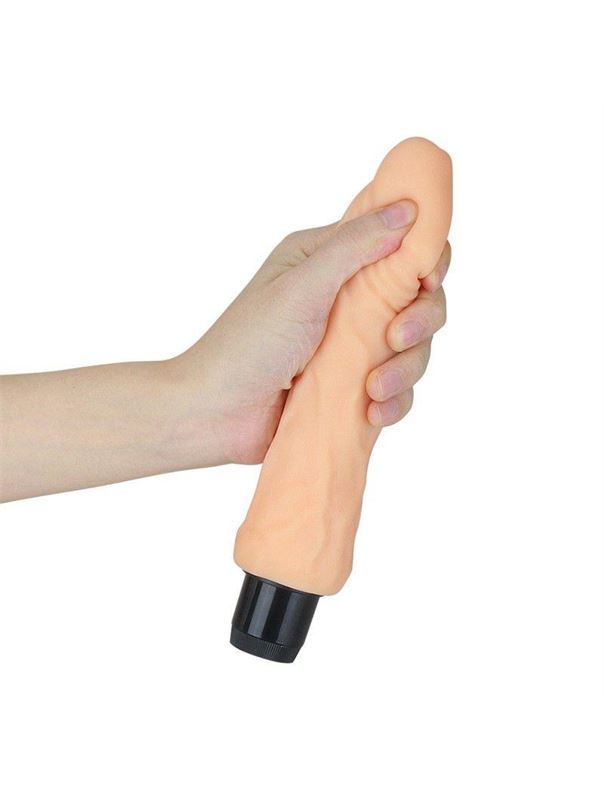 Телесный вибратор реалистик Real Feel 9 (19,5 см)