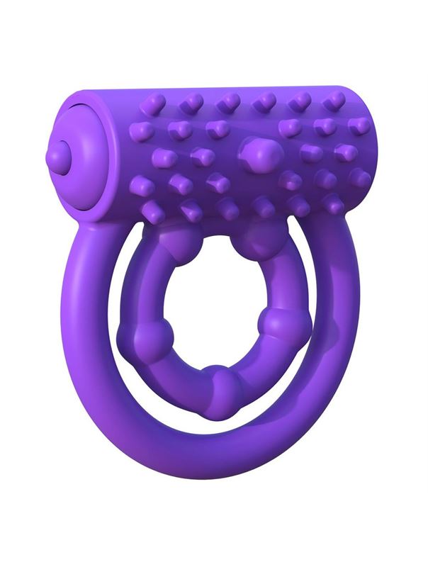 Эрекционное кольцо на пенис и мошонку Vibrating Prolong Performance Ring