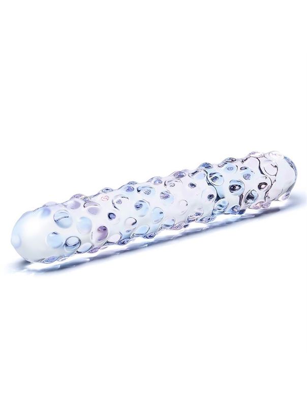 Двухцветный стеклянный стик Purple Rose Nubby (17,5 см)