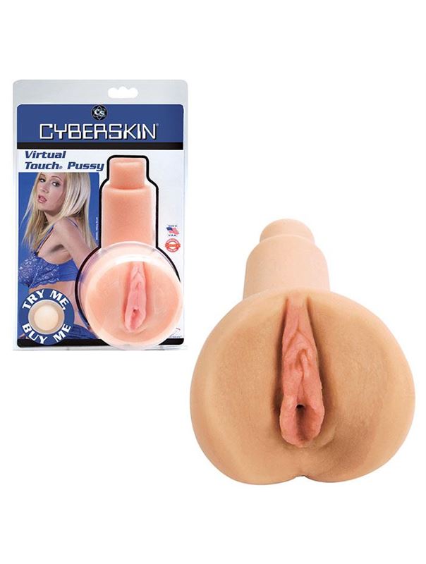Круглая реалистичная киска X-Rated - 19.5 см.