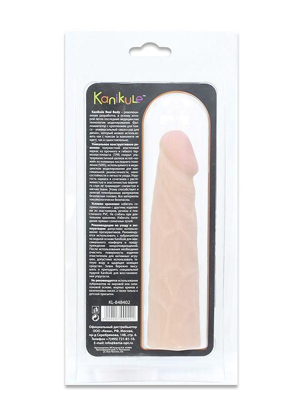 Фаллическая насадка на трусики Harness - 18,5 см.