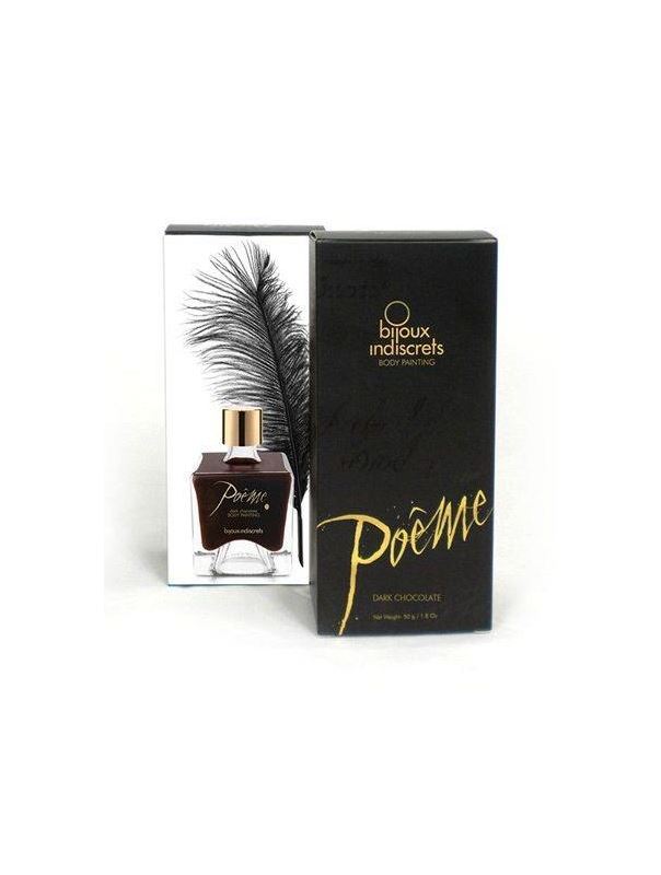 Краска для тела POEME DARK CHOCOLATE с ароматом шоколада (50 мл)