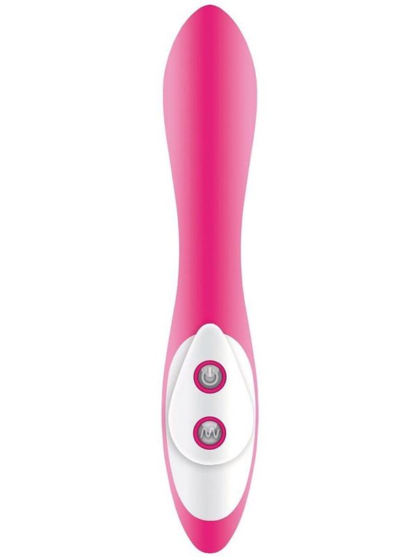Розовый вибростимулятор простаты LArque Prostate Massager (17,8 см)