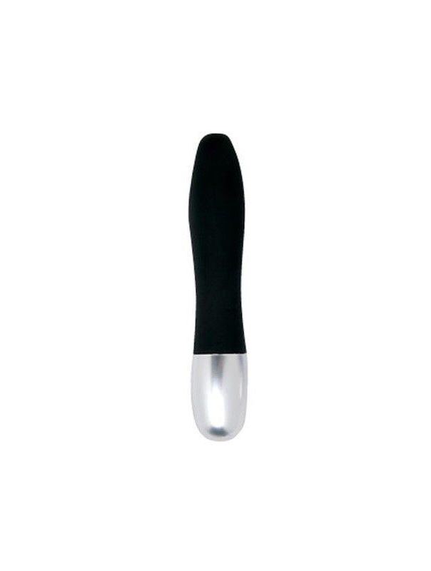 Чёрный мини-вибратор Discretion Probe - 11 см.