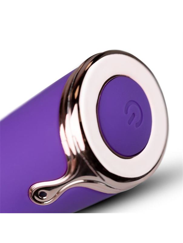 Фиолетовый клиторальный вибратор The Countess Pinpoint Vibrator (19 см)