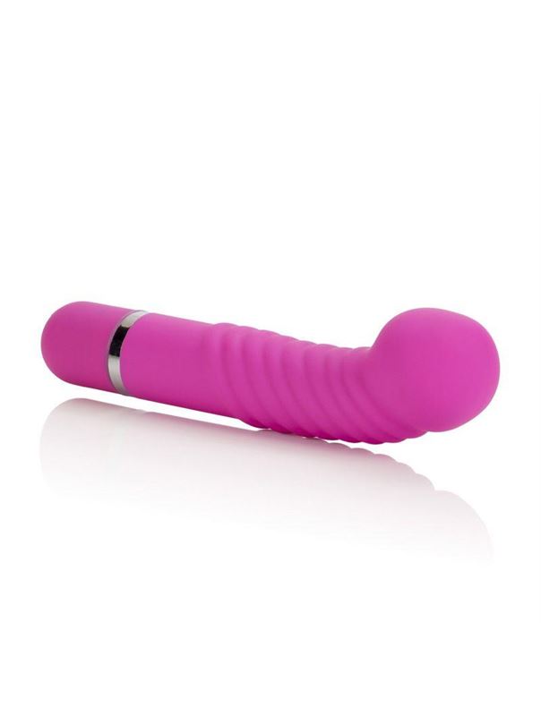 Розовый вибромассажер 10-Function Charisma Sassy - 19,75 см.