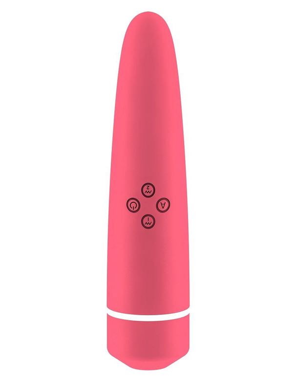 Розовый вакуумный клиторальный вибромассажер Personal vibrator HIKY