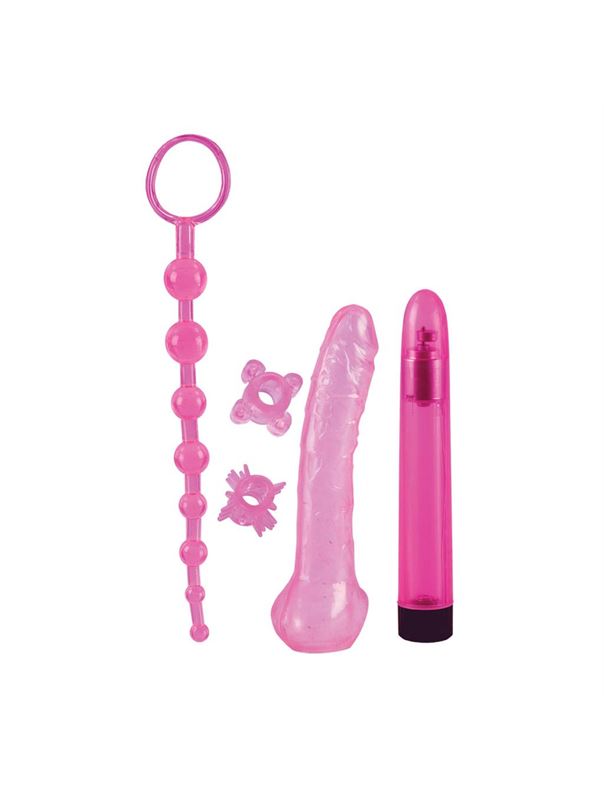 Набор розовых стимуляторов The Lover’s Kit из 5 предметов