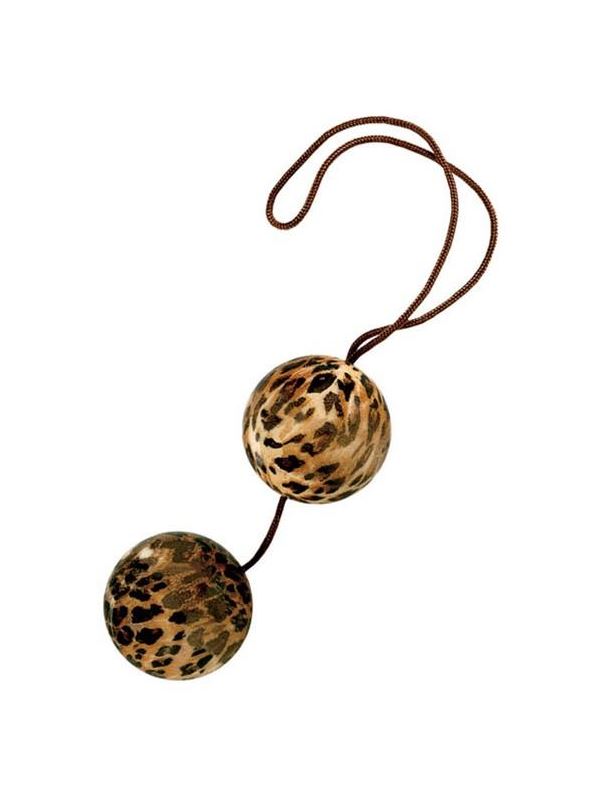 Леопардовые вагинальные шарики DUOTONE BALLS
