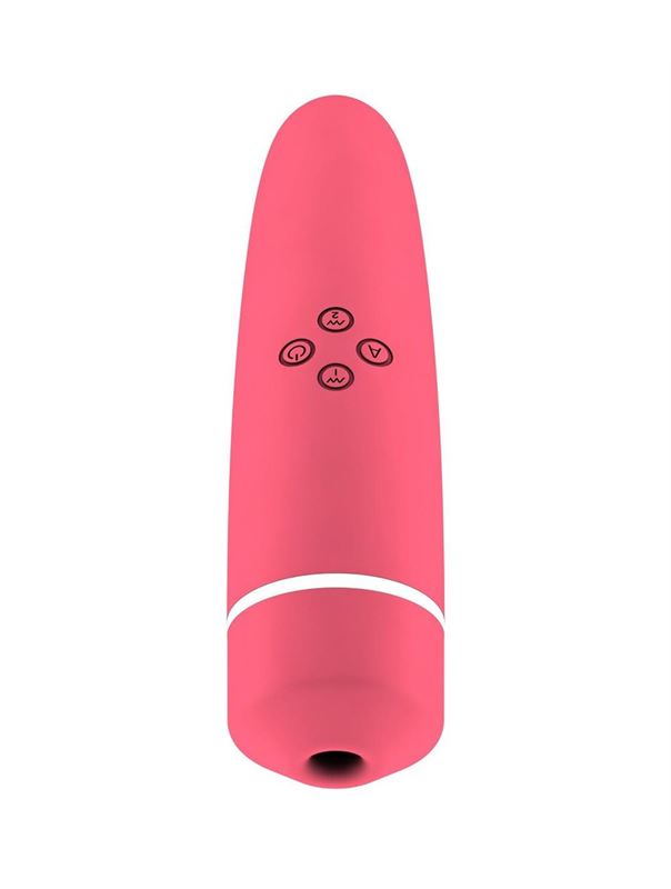 Розовый вакуумный клиторальный вибромассажер Personal vibrator HIKY