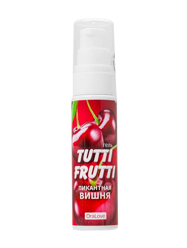 Гель-смазка Tutti-Frutti с вишнёвым вкусом (30 гр)
